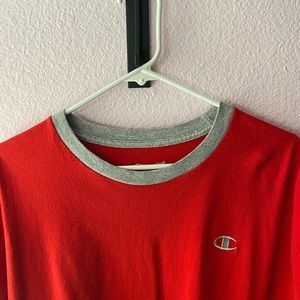 Vintage red champion t-shirt